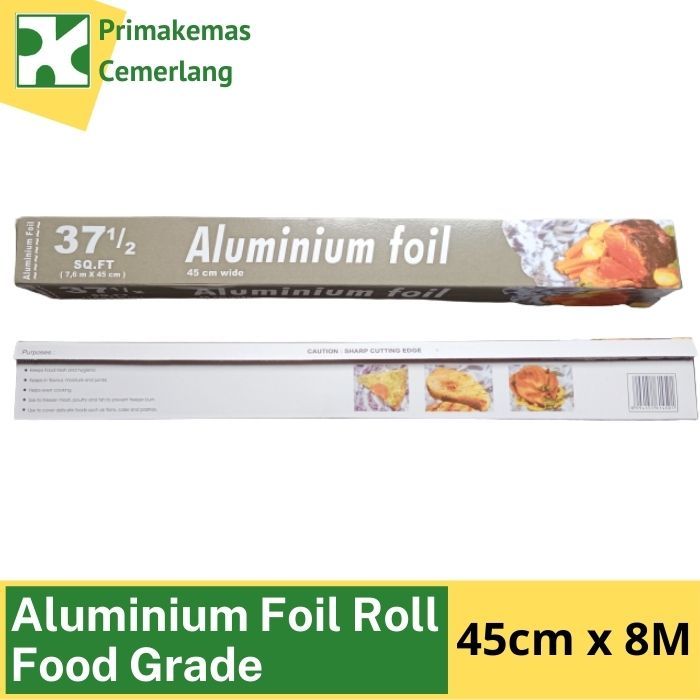 ALUMINIUM FOIL 45CM X 8M 